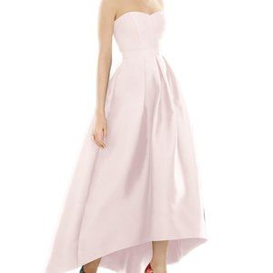 Alfred Sung D699 Bridesmaid Dress in Ivory/Oyster